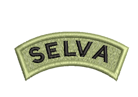 Bordado de selva